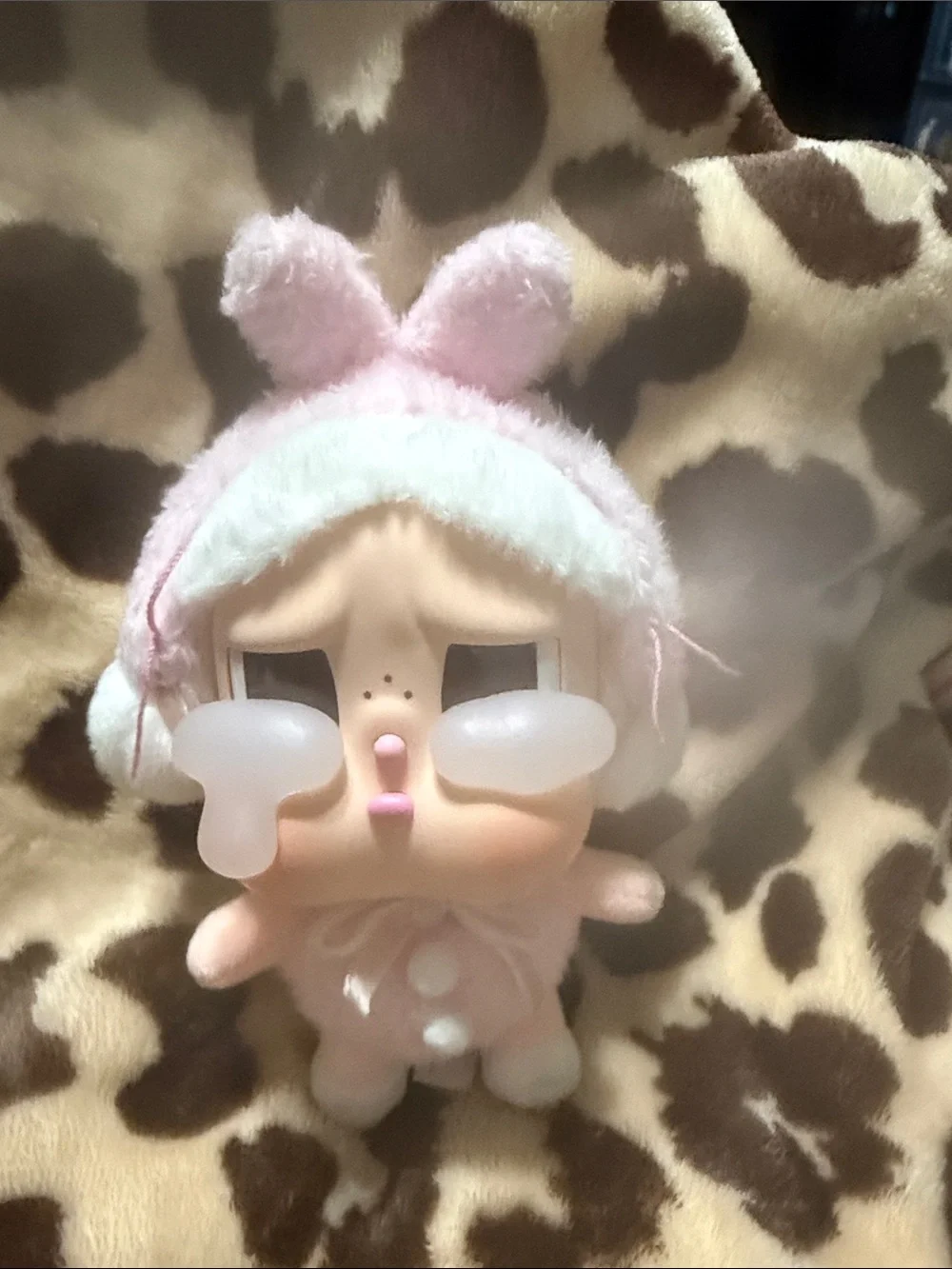 POP MART pink viral crybaby